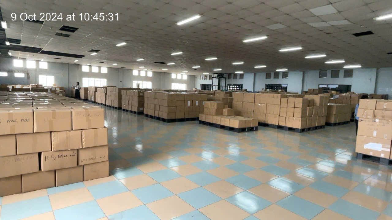 Kho sau khi vệ sinh