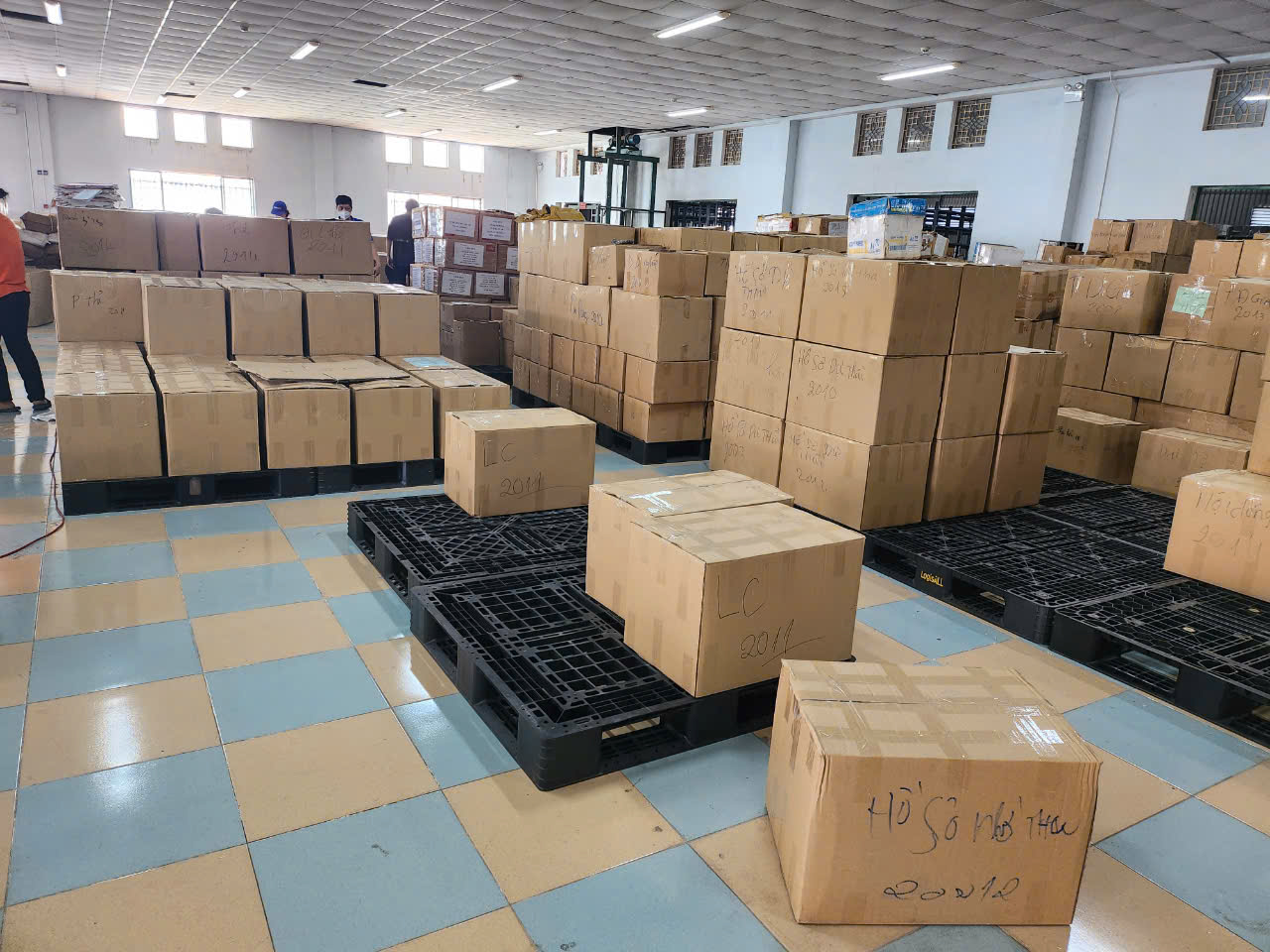Sắp xếp chứng từ